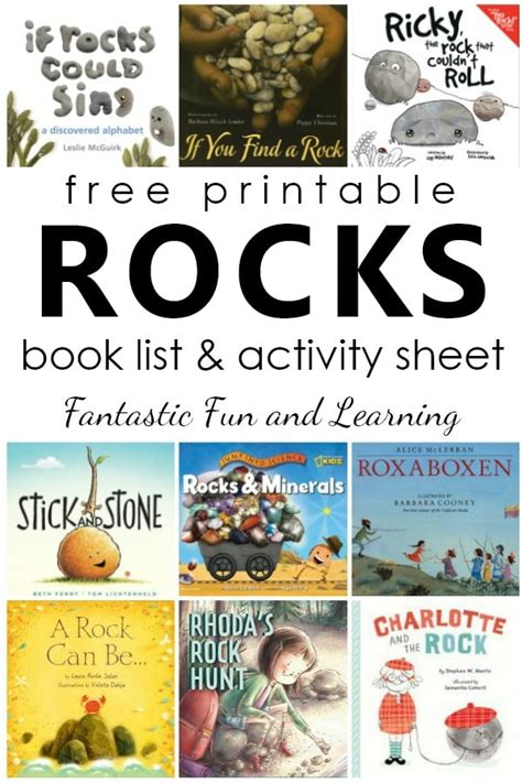 Books About Rocks for Young Kids