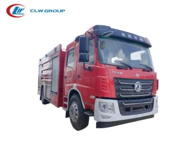 Dongfeng X Fire Truck Water Form Tanker Fire Fighting Truck Fire