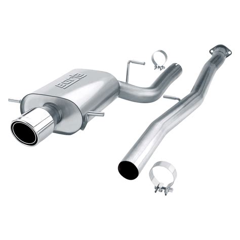 Borla Stainless Steel Round Aggressive Main Cat Back Exhaust System EBay