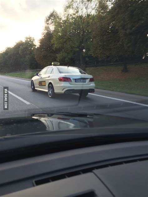 Taxi In Germany Hamburg E63 AMG Only 585 HP 9GAG