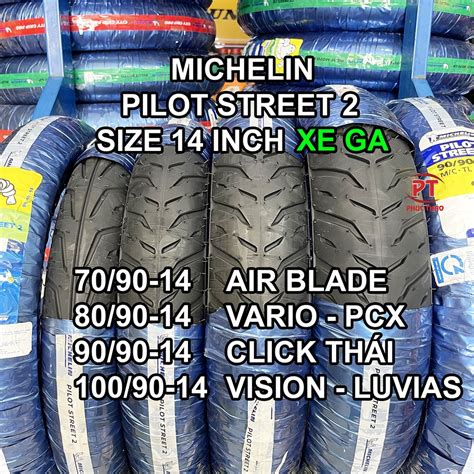 Mua Vỏ Michelin xe ga AirBlade SH Vario PCX NVX Vỏ lốp Michelin