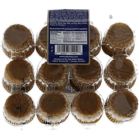 Cafe Valley Blueberry Mini Muffins 12ct Muffins And Cupcakes