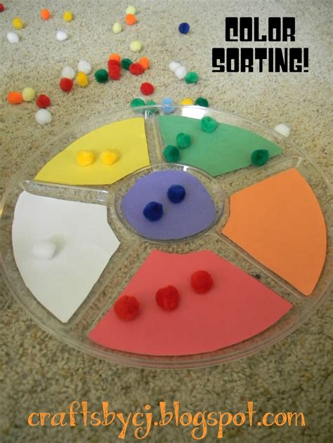 Crafts by CJ: Color Sorting