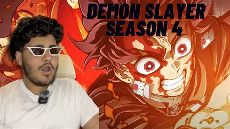 Demon Slayer Season 4 Hashira Training Arc Trailer Reaction Crazy Youtube