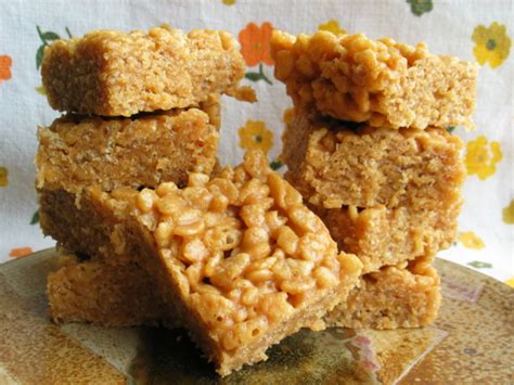 Peanut Butter Rice Crispy Treats Recipe Food