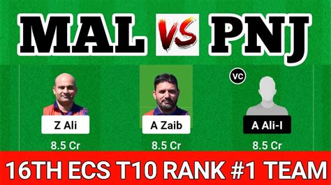 Mal Vs Pnj Dream Prediction Pnj Vs Mal Dream Malo Qal Vs Punjab