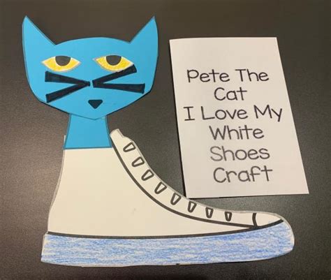 Pete The Cat Shoe Template