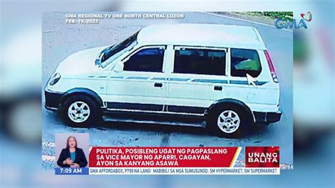 Pulitika Posibleng Ugat Ng Pagpaslang Sa Vice Mayor Ng Aparri Cagayan