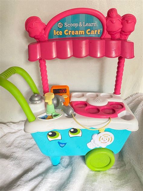 Leapfrog Ice Cream Cart Battery Operated Working No Accessories