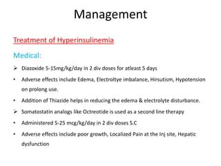 Approach to Hypoglycemia in childhood | PPT