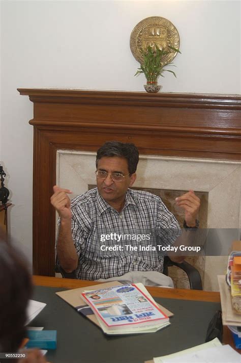 Deepak Pental Vice Chancellor Of Delhi University News Photo Getty