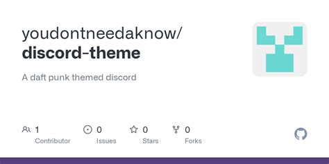 GitHub - youdontneedaknow/discord-theme: A daft punk themed discord