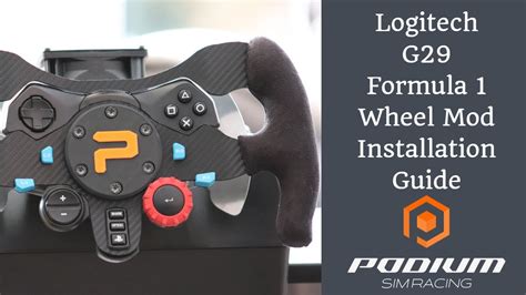 Logitech G29 G923 Formula 1 Wheel Mod Installation Guide Youtube