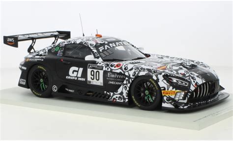 Miniature Mercedes AMG GT 1 43 Spark 3 No 90 Madpanda Motorsport 24h