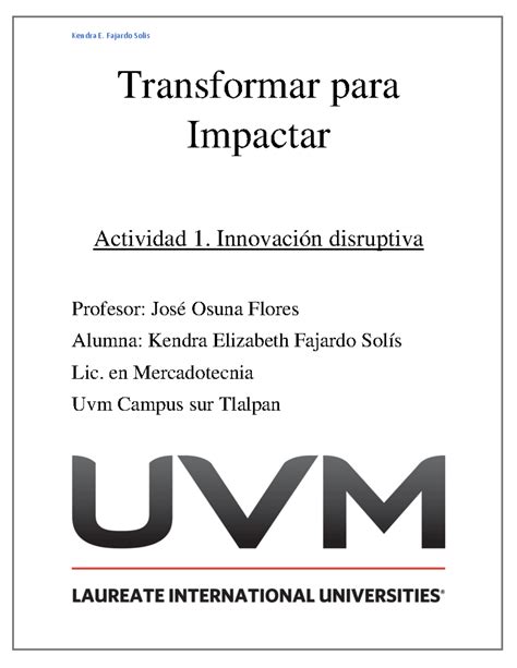 A#1 KEFS Transformar - 10 asegurado - Kendra E. Fajardo Solis Transformar para Impactar