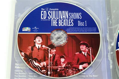 The Beatles The Complete Ed Sullivan Shows Starring The Beatles