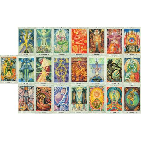 Карты Таро "Crowley Tarot - Standard" Таро Кроули - Стандартное ...