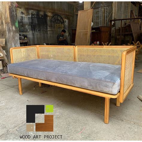 Jual Kursi Sofa Jati Rotan Kombinasi Seater Minimalis Solid Astetic