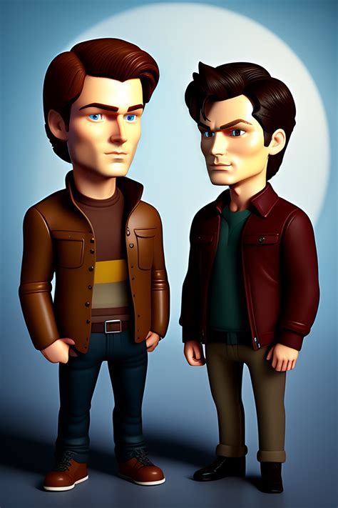 Lexica Dean E Sam Winchester Cartoon D