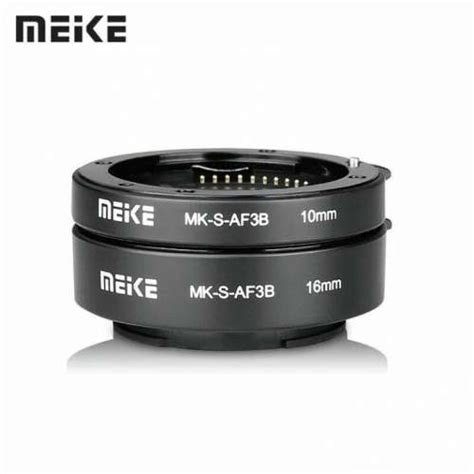 Meike MK S AF3B Auto Focus Macro Extension Tube Set Ring For Sony E 微距