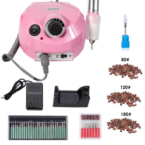 Rpm Electric Nail Boor Machine Set Elektrisch Grandado