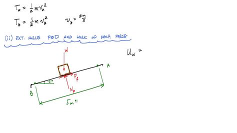 Principle Of Work And Energy Example 2 Engineering Dynamics Youtube