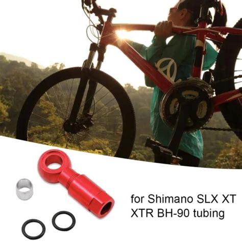 Punta De Funda Manguera Hidraulico Shimano Bh Slx Xt Xtr Aluminio