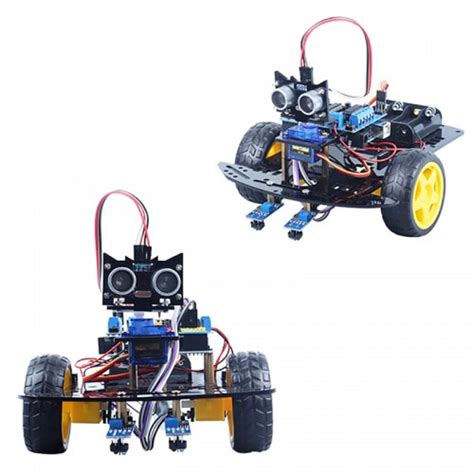 Auto Robot Smart Car Kit Arduino Compatible 2 Ruedas Completo Con Ir ⋆ Starware