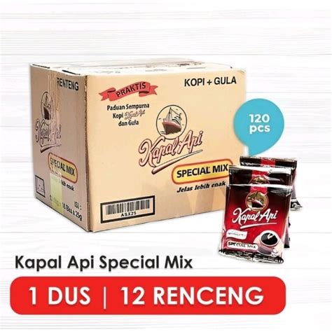 Jual Kopi Kapal Api Special Mix Per Karton Isi 120 Bks Shopee Indonesia