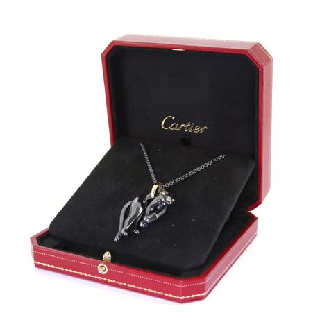 Pendentif Cartier Panth Re D Occasion Collector Square