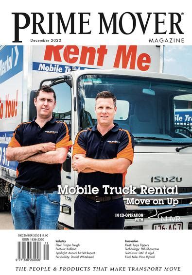 Buy Prime Mover Magazine 12 Month Subscription Online In Australia