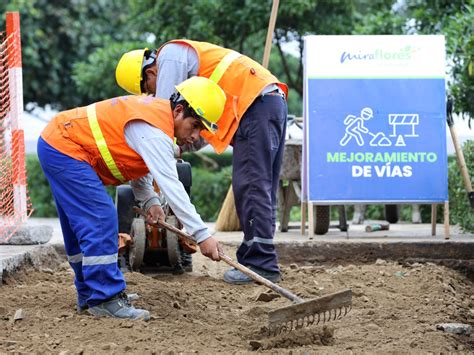 Municipalidad de Miraflores inició la reparación de zona peatonal