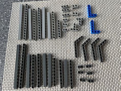 Lego Technik Graue Blaue Runde Lochbalken 8043 Kaufen Auf Ricardo