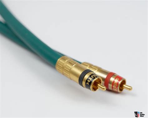 Audioquest Audiotruth Emerald RCA Cables 1 Meter Photo 4436382