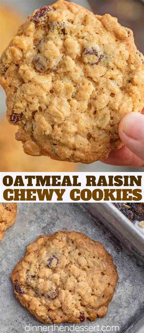 Oatmeal Raisin Cookies Recipe [VIDEO] - Dinner, then Dessert