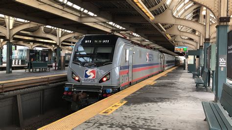 Septa Trenton Line Push Pull Trains 30th Street Station 12320