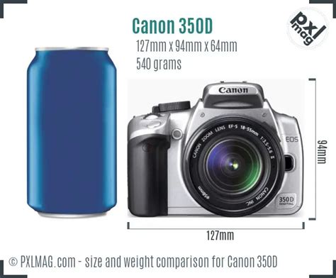 Canon 350D Specs and Review - PXLMAG.com