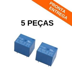 Kit Pe As Rele V Songle A Pinos Azul Srd Vdc Sl C Reles