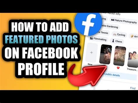 HOW TO ADD FEATURED PHOTOS ON FACEBOOK PROFILE YouTube