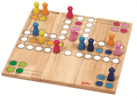 Holz Kinder Brettspiel Ludo Holz Spielzeug Peitz