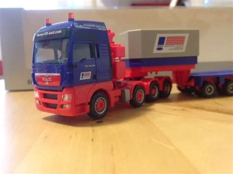 Herpa Man Tgx Xxl Tieflade Sattelzug Lando Heavy Lift Artikel