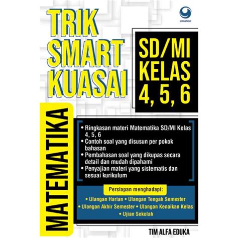 Jual Trik Smart Kuasai Matematika Sd Mi Kelas Shopee Indonesia