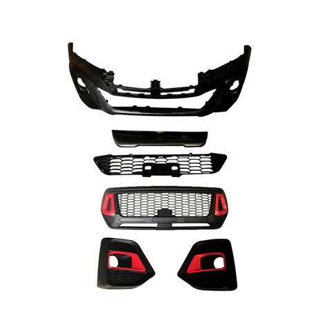 Auto Car Front Bumper Grille Wide Facelift Conversion Body Kit For