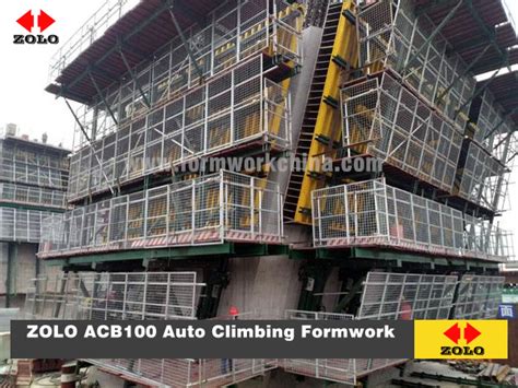 Zolo Acb Hydraulic Self Climbing Formwork China Sliding Formwrok