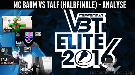 Analyse Talf Vs Mc Baum Vbt Elite Halbfinale Youtube