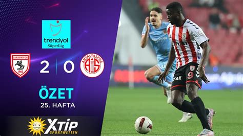 MERKUR BETS Y Samsunspor 2 0 B Antalyaspor Highlights Özet