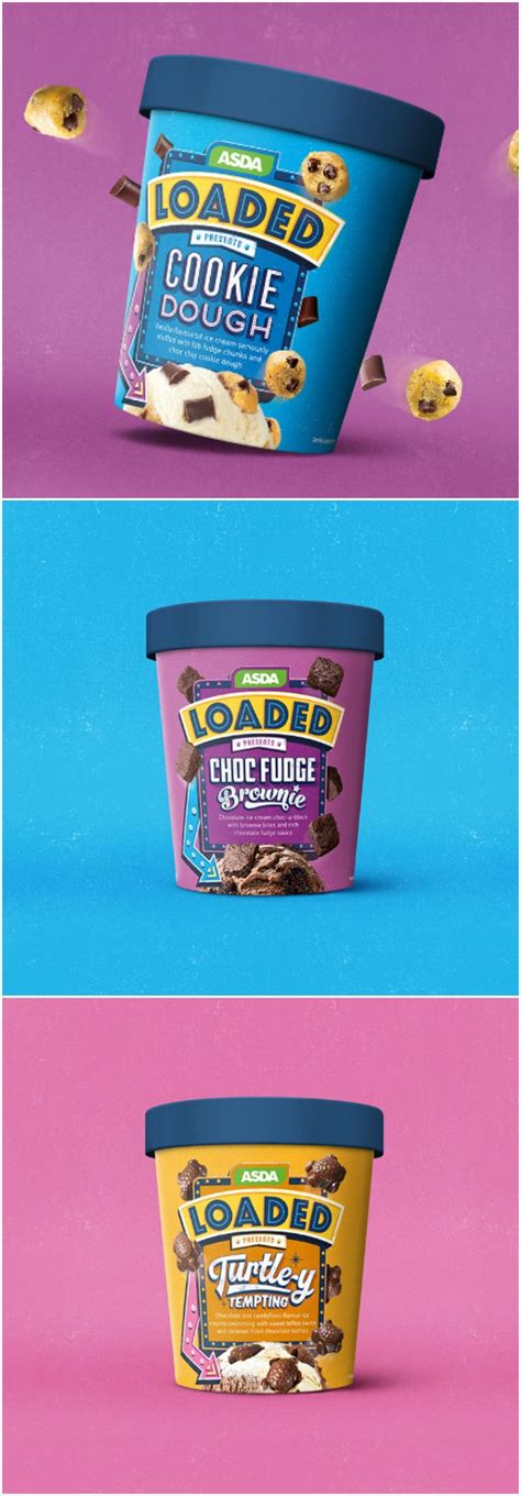 Ourcreative Creates New Look For Asda Ice Creams World Brand Design