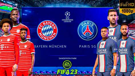 Fifa 23 Bayern Munich Vs Psg Champions League 2022 2023 Full Match