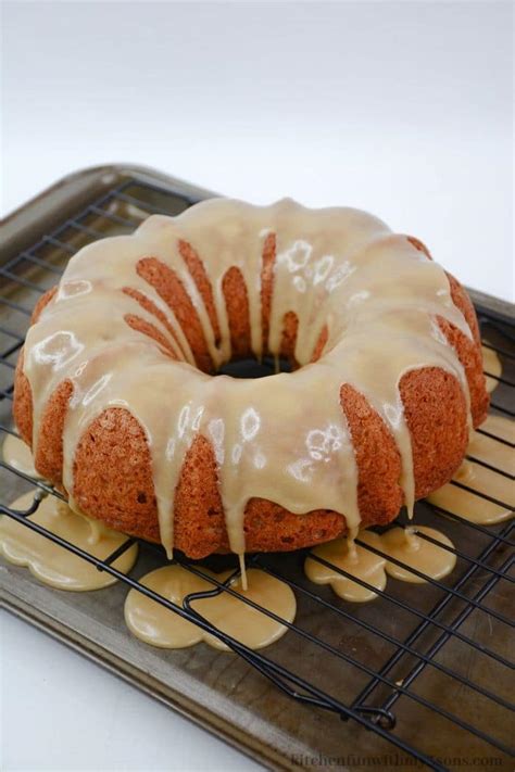 Salted Caramel Bundt Cake Kitchen Fun With My Sons