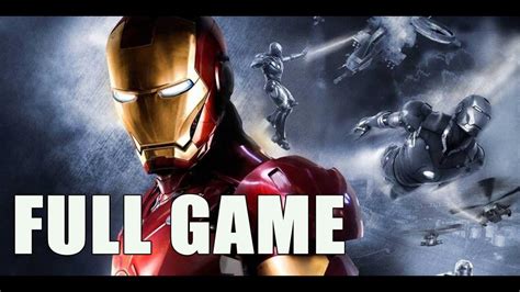 Iron Man The Videogame Full Game Longplay Youtube